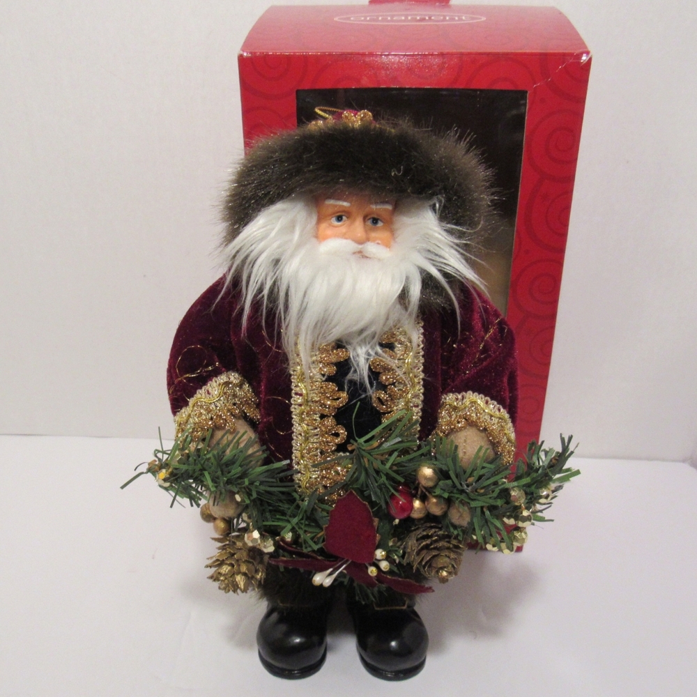 2003 Home for the Holidays, Visions of Santa, Collectible Ornament, 8" RN:864072